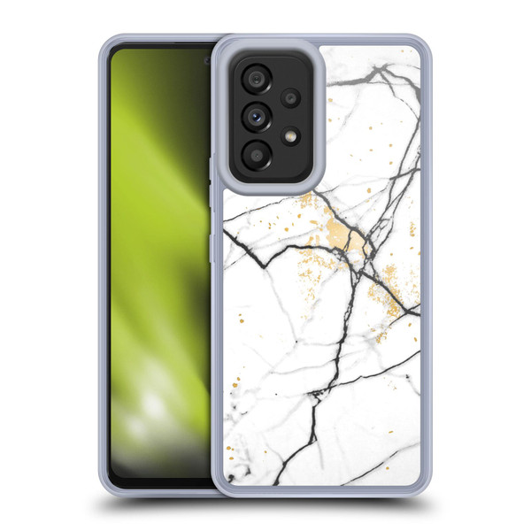 Alyn Spiller Marble Plain Soft Gel Case for Samsung Galaxy A53 5G (2022)