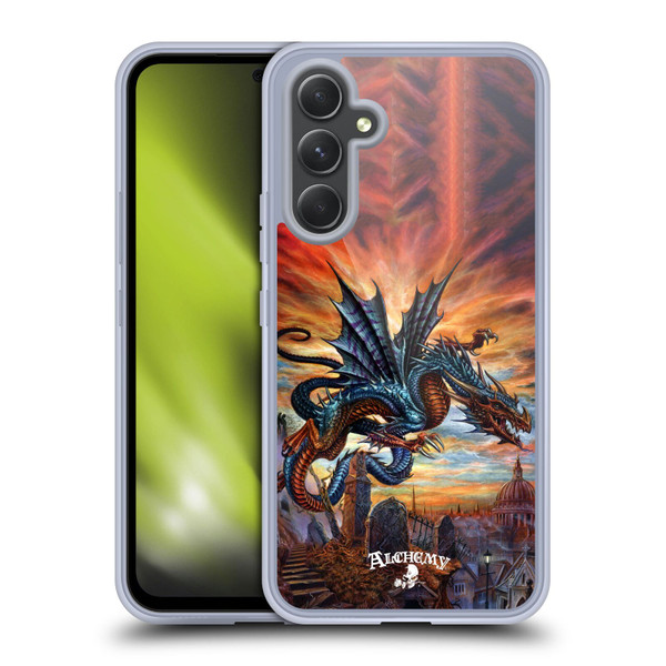 Alchemy Gothic Dragon The Highgate Horror Soft Gel Case for Samsung Galaxy A54 5G