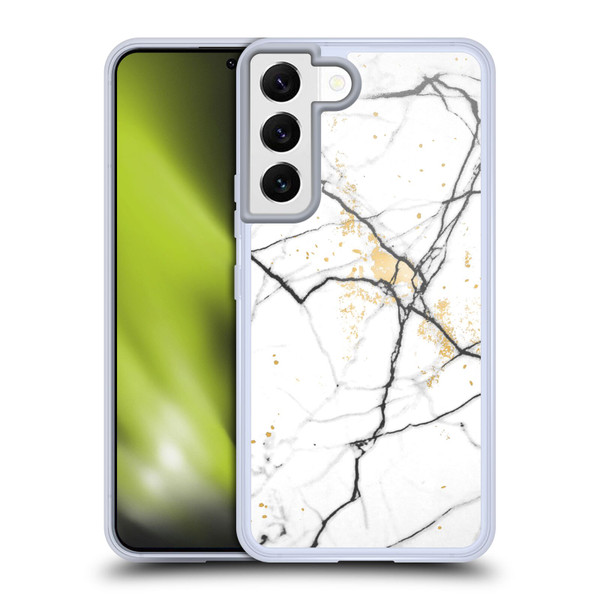 Alyn Spiller Marble Plain Soft Gel Case for Samsung Galaxy S22 5G & MagSafe