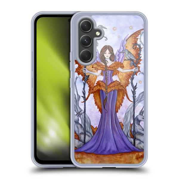 Amy Brown Elemental Series Raven Pixie Soft Gel Case for Samsung Galaxy A54 5G