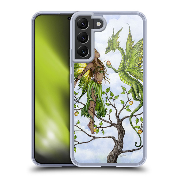 Amy Brown Elemental Series Fruitful Pixie Soft Gel Case for Samsung Galaxy S22+ 5G & MagSafe