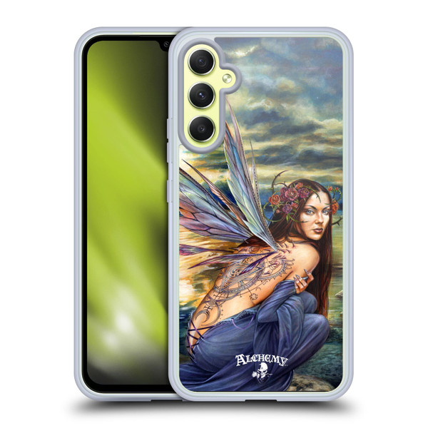 Alchemy Gothic Wing Sylundine Soft Gel Case for Samsung Galaxy A34 5G