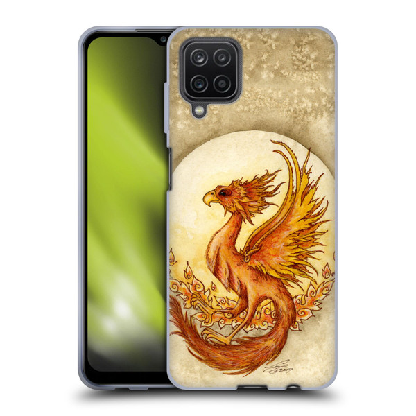 Amy Brown Mythical Fire Element Soft Gel Case for Samsung Galaxy A12 (2020)