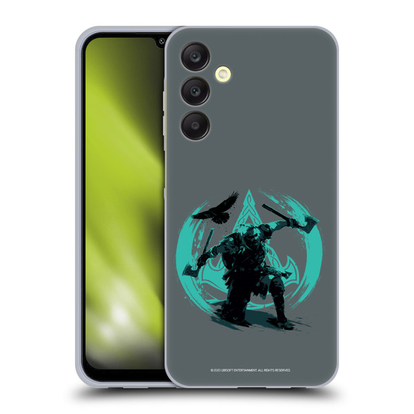 Assassin's Creed Valhalla Compositions Eivor Action Pose Soft Gel Case for Samsung Galaxy A25 5G