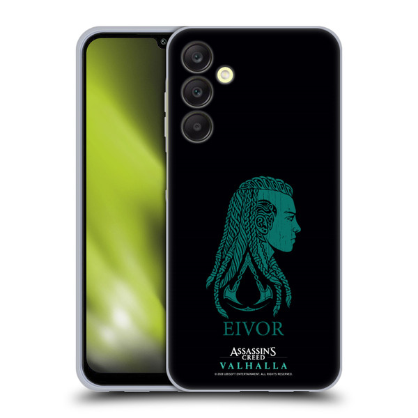 Assassin's Creed Valhalla Compositions And Patterns Eivor's Female Version Soft Gel Case for Samsung Galaxy A25 5G