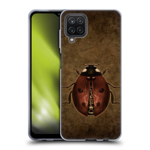 Brigid Ashwood Winged Things Steampunk Ladybug Soft Gel Case for Samsung Galaxy A12 (2020)