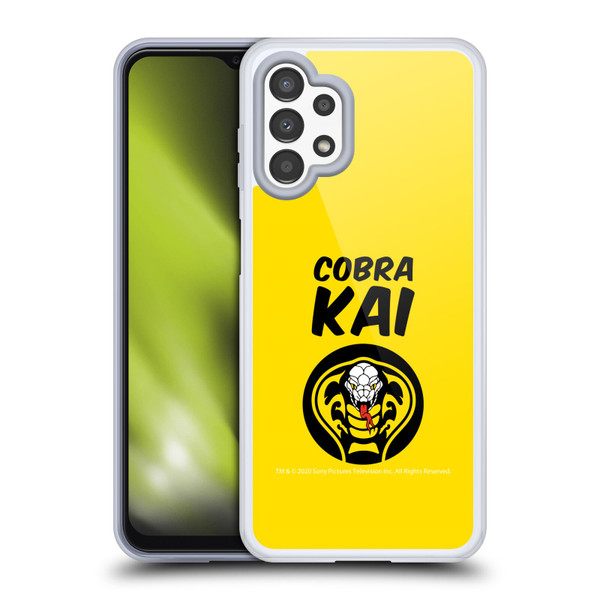 Cobra Kai Composed Art Logo 2 Soft Gel Case for Samsung Galaxy A13 (2022)
