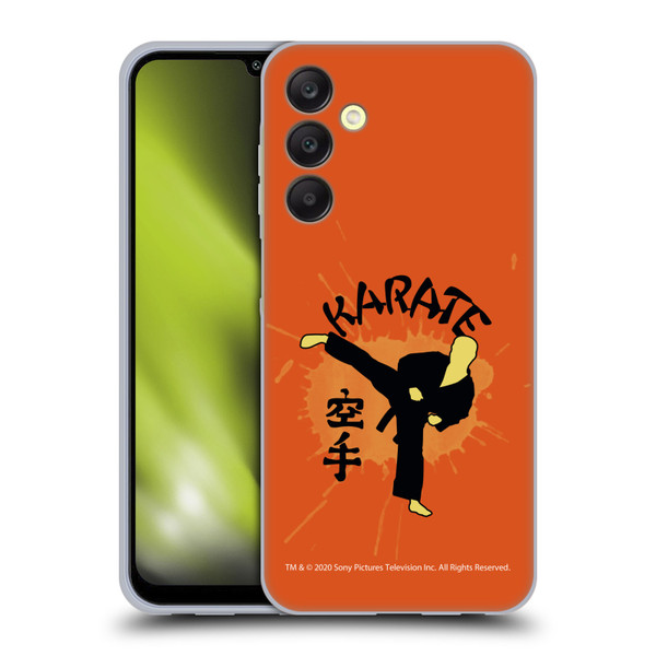 Cobra Kai Graphics 2 Karate Logo Soft Gel Case for Samsung Galaxy A25 5G