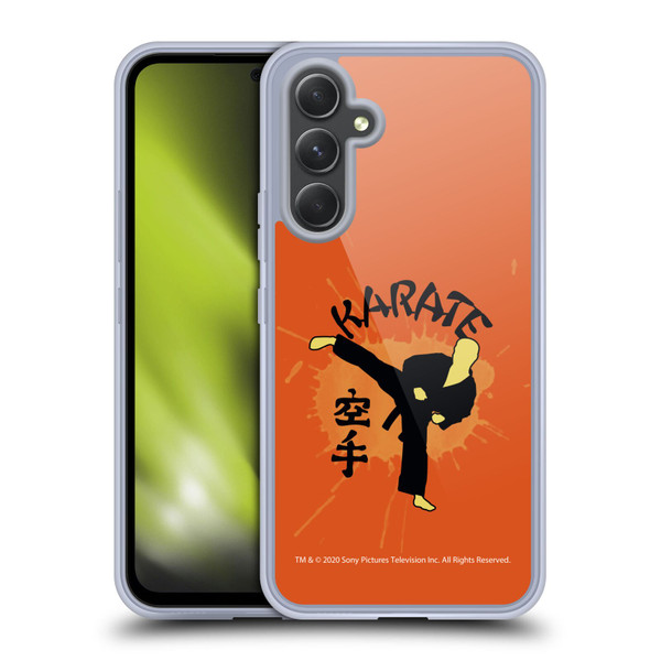 Cobra Kai Graphics 2 Karate Logo Soft Gel Case for Samsung Galaxy A54 5G