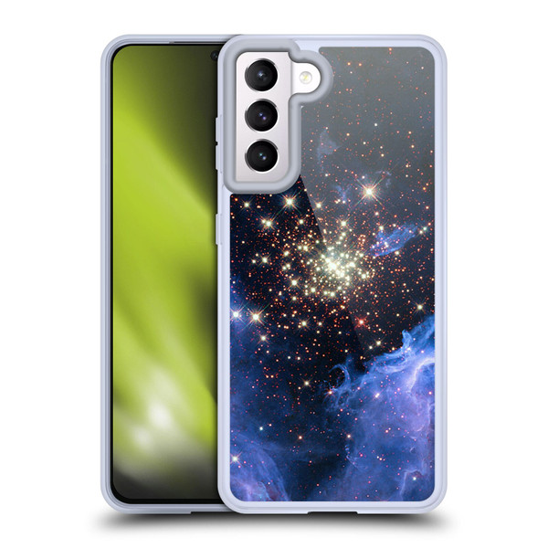 Cosmo18 Space Star Cluster Soft Gel Case for Samsung Galaxy S21 5G & MagSafe