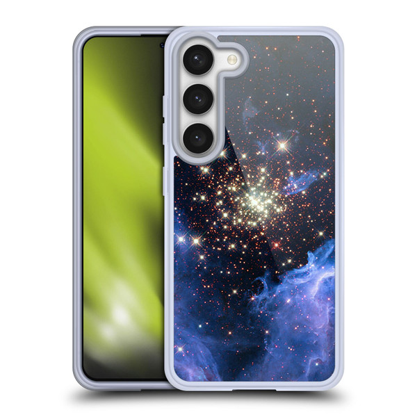 Cosmo18 Space Star Cluster Soft Gel Case for Samsung Galaxy S23 5G & MagSafe
