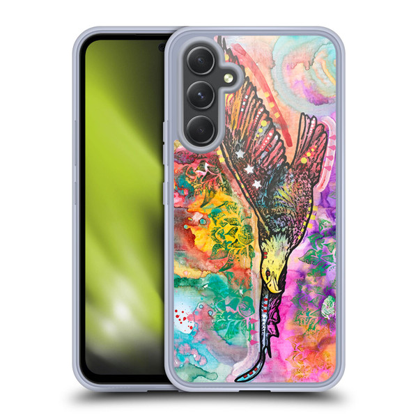 Dean Russo Wildlife 3 Eagle Soft Gel Case for Samsung Galaxy A54 5G