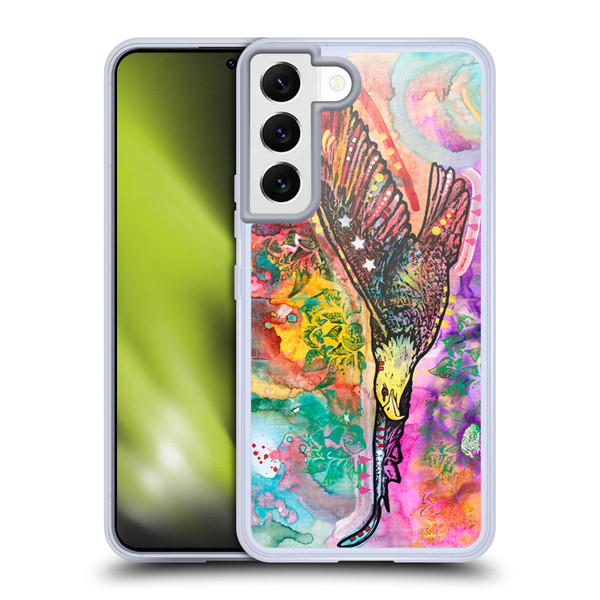Dean Russo Wildlife 3 Eagle Soft Gel Case for Samsung Galaxy S22 5G & MagSafe