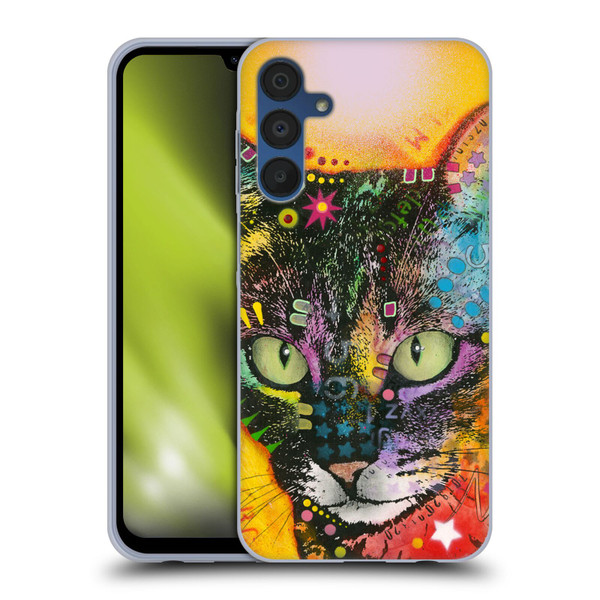 Dean Russo Cats Intent Soft Gel Case for Samsung Galaxy A15 & MagSafe