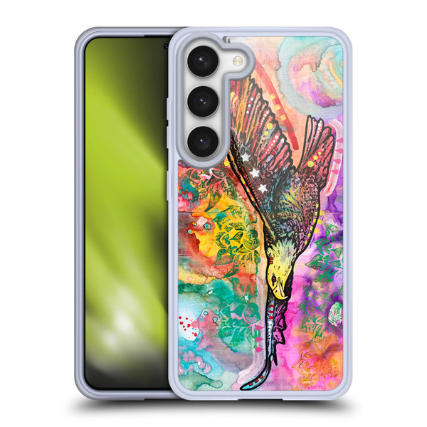 Dean Russo Wildlife 3 Eagle Soft Gel Case for Samsung Galaxy S23 5G & MagSafe