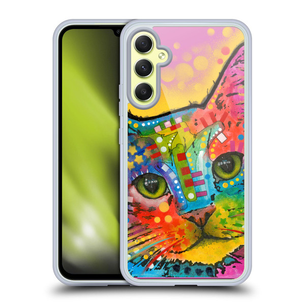 Dean Russo Cats Tilt Soft Gel Case for Samsung Galaxy A34 5G