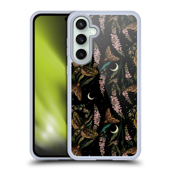 Episodic Drawing Pattern Death Head Pattern Soft Gel Case for Samsung Galaxy S23 FE 5G & MagSafe