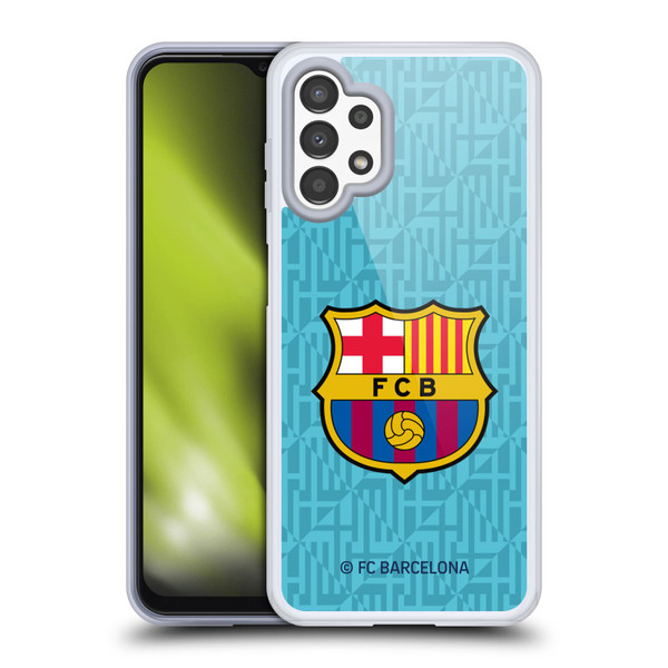 FC Barcelona 2019/20 Crest Kit Third Soft Gel Case for Samsung Galaxy A13 (2022)