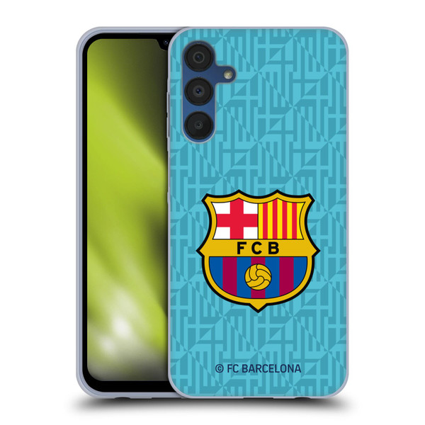 FC Barcelona 2019/20 Crest Kit Third Soft Gel Case for Samsung Galaxy A15 & MagSafe