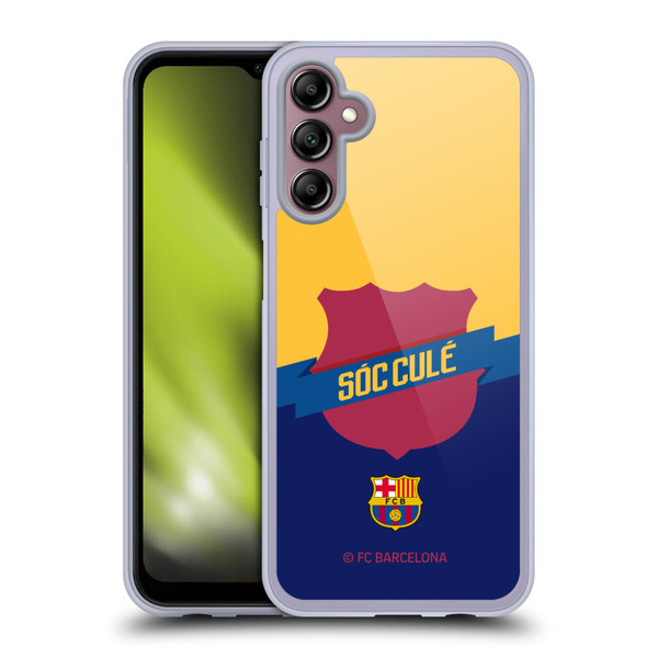 FC Barcelona Culé  Badge Soft Gel Case for Samsung Galaxy A14 5G