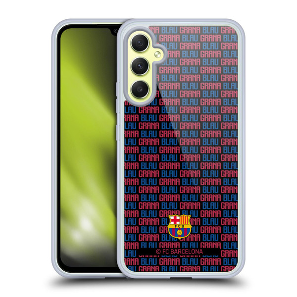 FC Barcelona Culé  Blaugrana Soft Gel Case for Samsung Galaxy A34 5G
