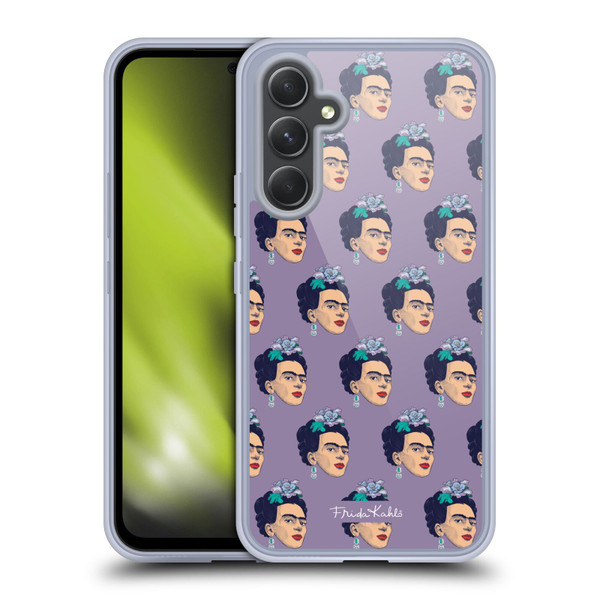 Frida Kahlo Sketch Pattern Soft Gel Case for Samsung Galaxy A54 5G