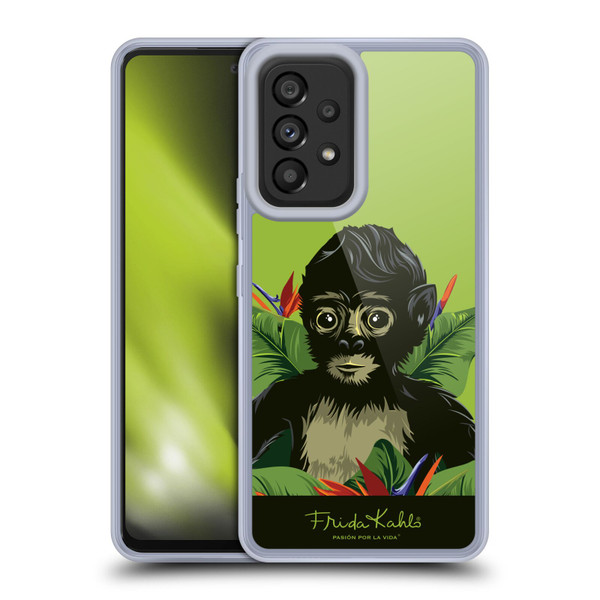 Frida Kahlo Tropical Monkey Soft Gel Case for Samsung Galaxy A53 5G (2022)