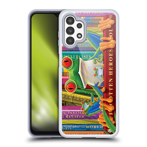 Michael David Ward Animals Frog Soft Gel Case for Samsung Galaxy A13 (2022)