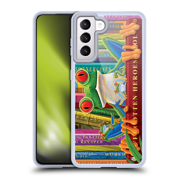 Michael David Ward Animals Frog Soft Gel Case for Samsung Galaxy S21 5G & MagSafe