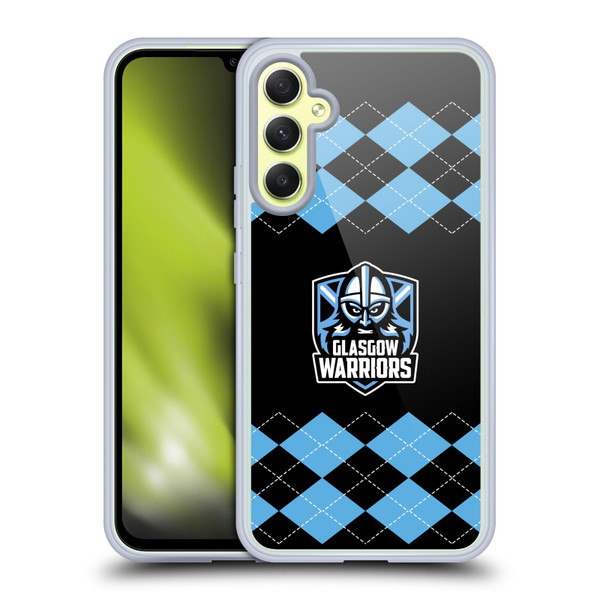 Glasgow Warriors Logo 2 Argyle Soft Gel Case for Samsung Galaxy A34 5G