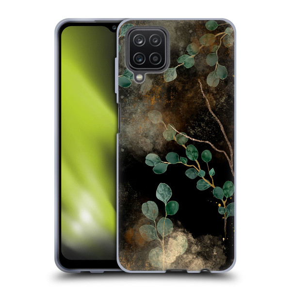 LebensArt Mix Art Eucalyptus Soft Gel Case for Samsung Galaxy A12 (2020)