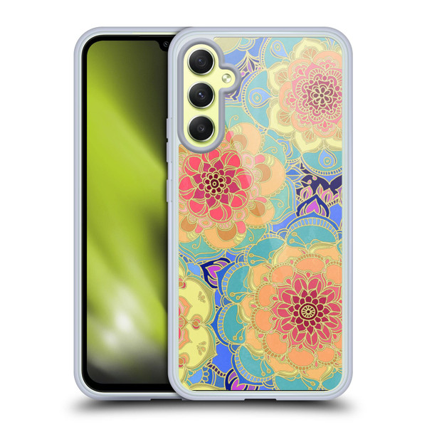 Micklyn Le Feuvre Florals 2 Obsession Soft Gel Case for Samsung Galaxy A34 5G