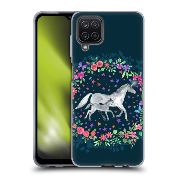 Micklyn Le Feuvre Wildlife Celestial Harmony Soft Gel Case for Samsung Galaxy A12 (2020)