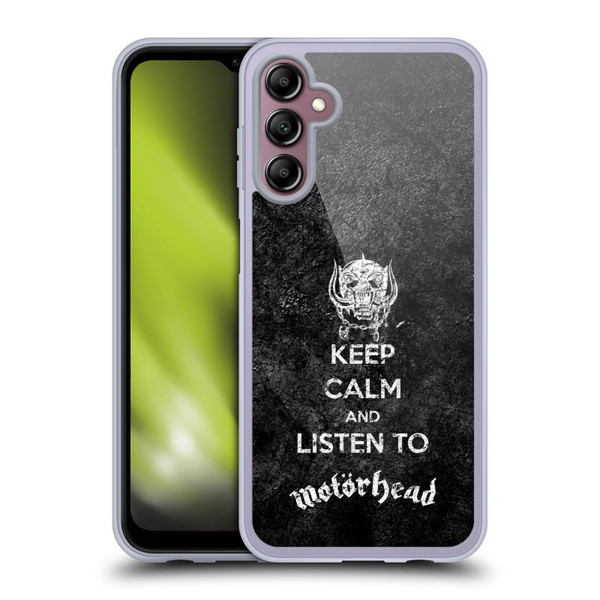 Motorhead Key Art Keep Calm Soft Gel Case for Samsung Galaxy A14 5G