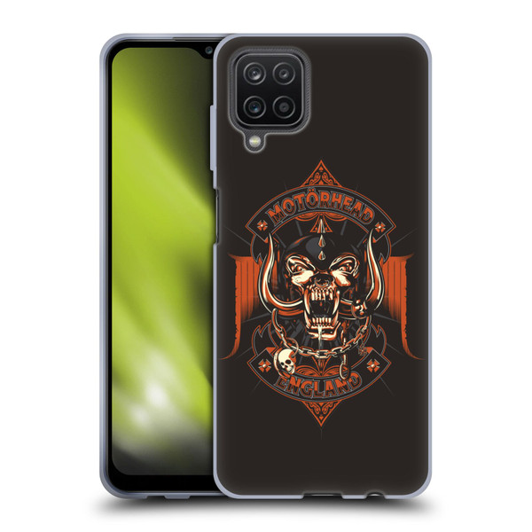 Motorhead Logo Snaggletooth Logo Soft Gel Case for Samsung Galaxy A12 (2020)