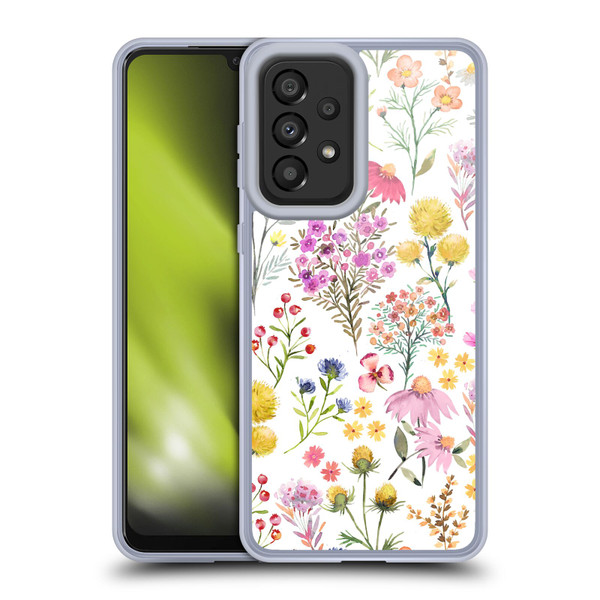 Ninola Botanical Patterns Delicate Soft Gel Case for Samsung Galaxy A33 5G (2022)