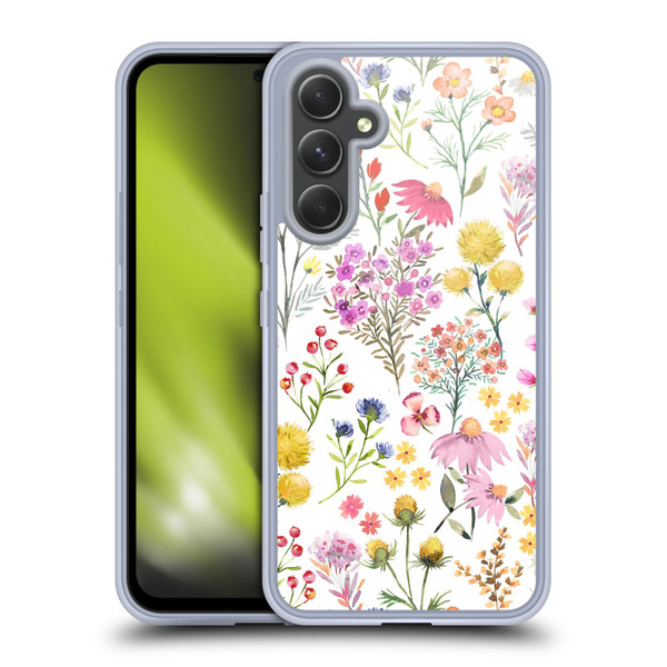 Ninola Botanical Patterns Delicate Soft Gel Case for Samsung Galaxy A54 5G