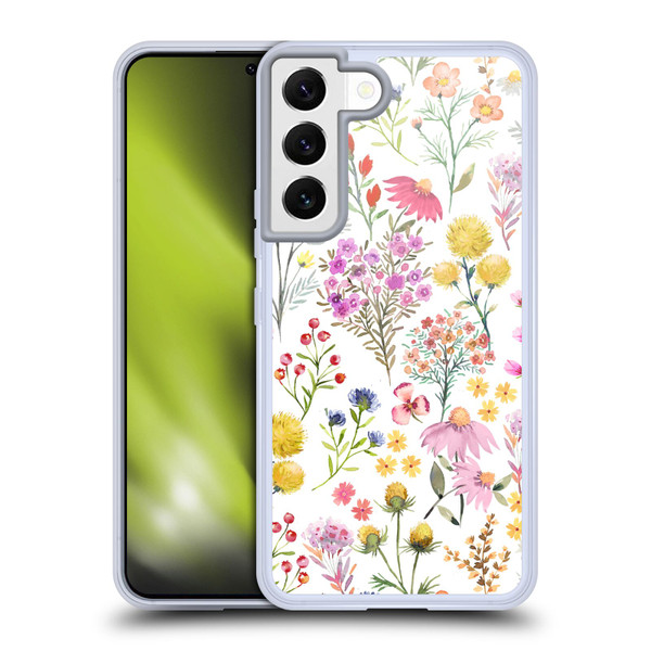 Ninola Botanical Patterns Delicate Soft Gel Case for Samsung Galaxy S22 5G & MagSafe
