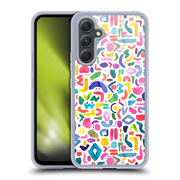 Ninola Mix Patterns Summer Tribal Soft Gel Case for Samsung Galaxy A54 5G