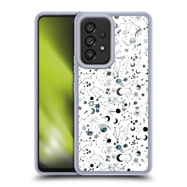 Ninola Patterns 4 Astrology Space White Soft Gel Case for Samsung Galaxy A53 5G (2022)