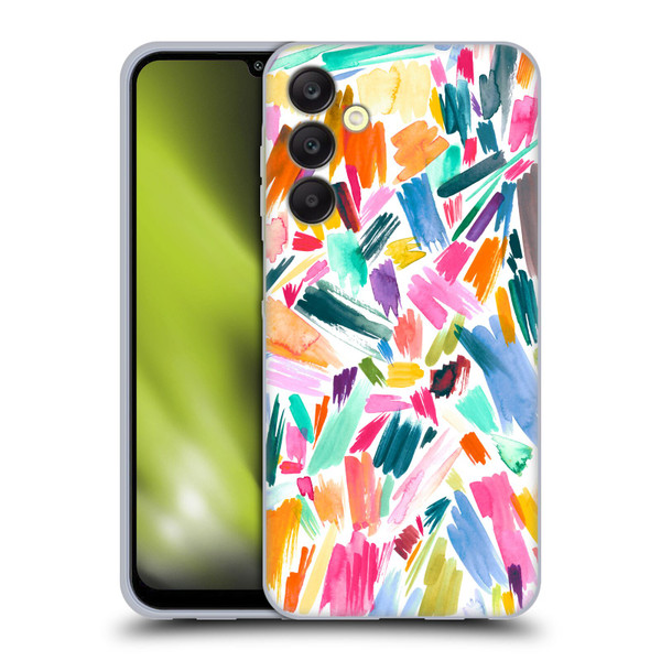 Ninola Watercolor Prints Scribble Soft Gel Case for Samsung Galaxy A25 5G