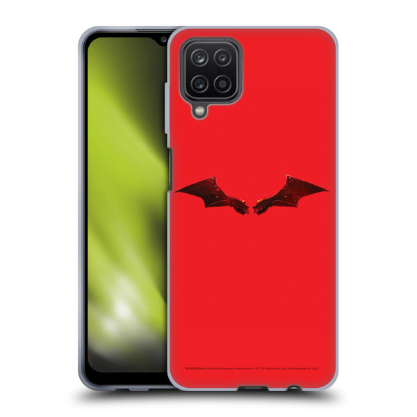 The Batman Neo-Noir Graphics Logo Soft Gel Case for Samsung Galaxy A12 (2020)