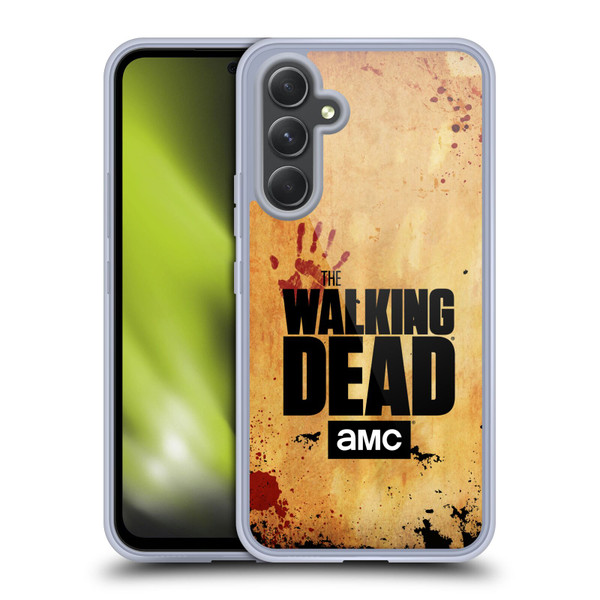 AMC The Walking Dead Logo Stacked Soft Gel Case for Samsung Galaxy A54 5G
