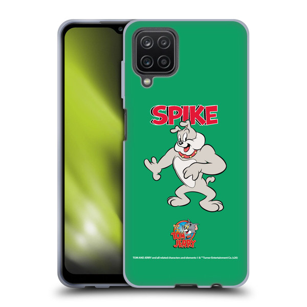 Tom and Jerry Characters Spike Soft Gel Case for Samsung Galaxy A12 (2020)