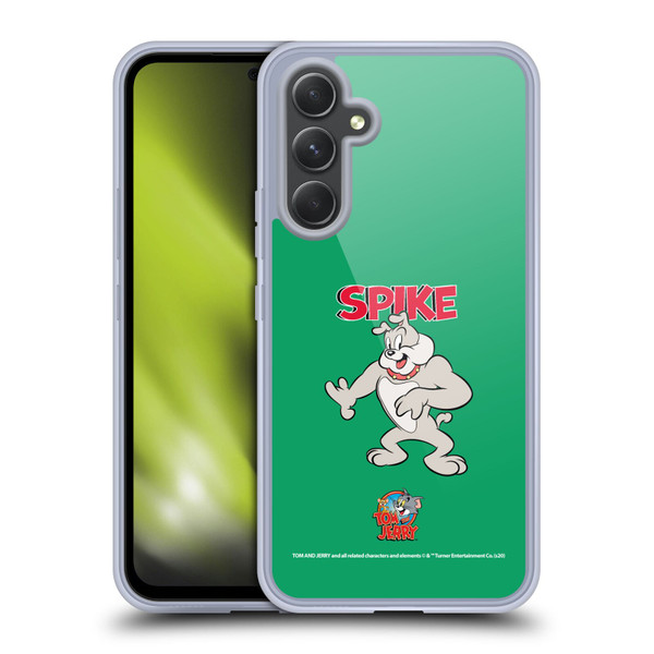 Tom and Jerry Characters Spike Soft Gel Case for Samsung Galaxy A54 5G