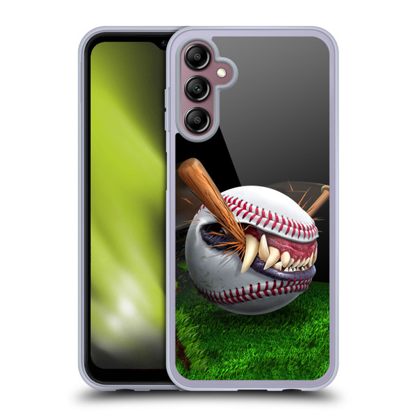 Tom Wood Monsters Baseball Soft Gel Case for Samsung Galaxy A14 5G