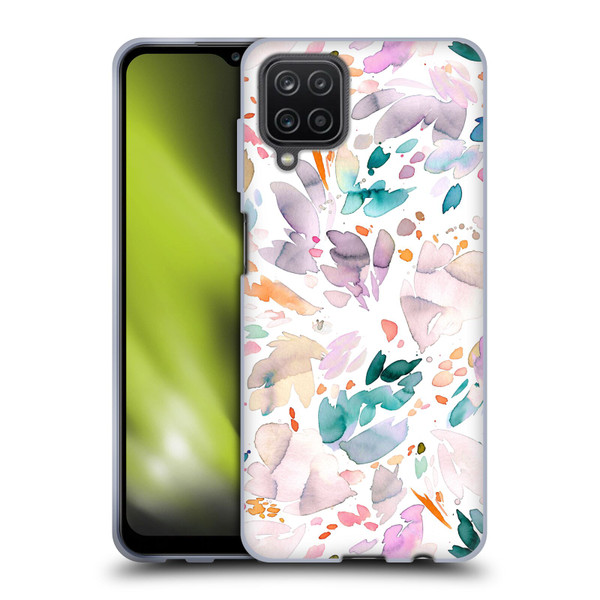 Ninola Pattern Abstract Petals Soft Gel Case for Samsung Galaxy A12 (2020)