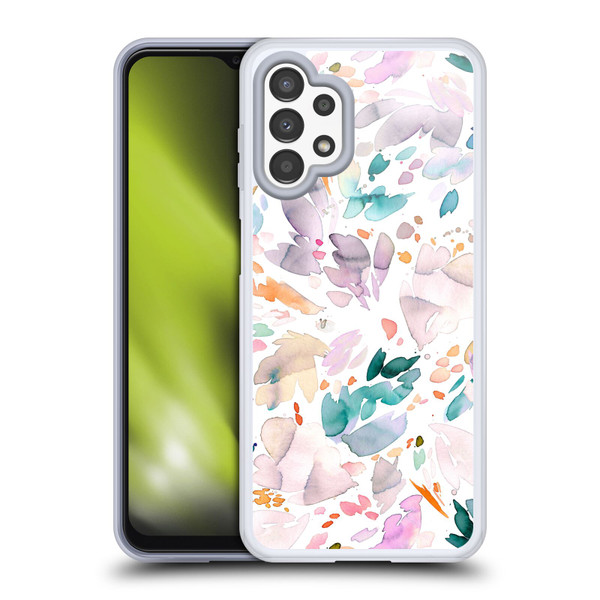 Ninola Pattern Abstract Petals Soft Gel Case for Samsung Galaxy A13 (2022)