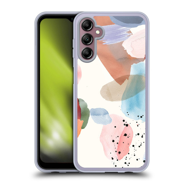 Ninola Pattern Abstract Pastel Soft Gel Case for Samsung Galaxy A14 5G