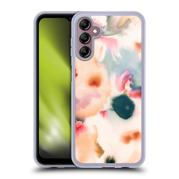 Ninola Pattern Abstract Watercolor Soft Gel Case for Samsung Galaxy A14 5G